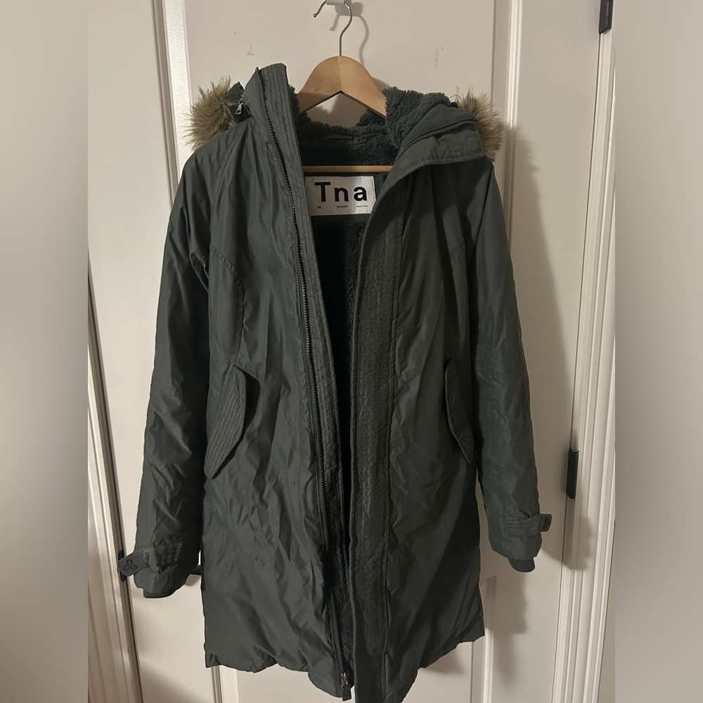 TNA Summit Goose Down Parka with Detachable Hood